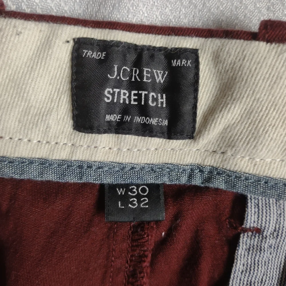 J. Crew Burgundy‎ Stretch Shorts 30x32